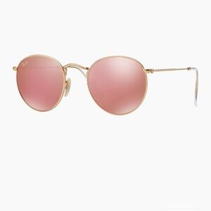 RAY BAN Limited Edition Round Pink Sunglasses